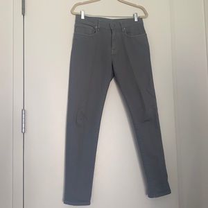 Alfred Dunhill men’s gray jeans